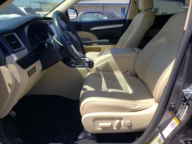 2016 TOYOTA HIGHLANDER LE 5TDZKRFH0GS141922