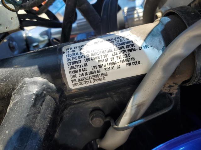 2005 KAWASAKI VN800 - JKBVNCA125B514546