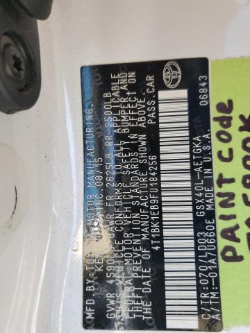 2015 TOYOTA AVALON XLE 4T1BK1EB9FU184256