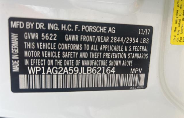 2018 PORSCHE MACAN GTS WP1AG2A59JLB62164