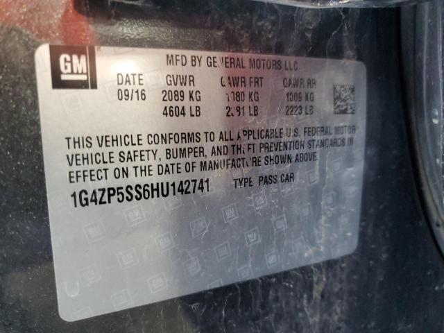 2017 BUICK LACROSSE E 1G4ZP5SS6HU142741