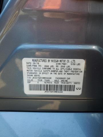 2017 INFINITI Q50 PREMIU - JN1EV7AR1HM834248