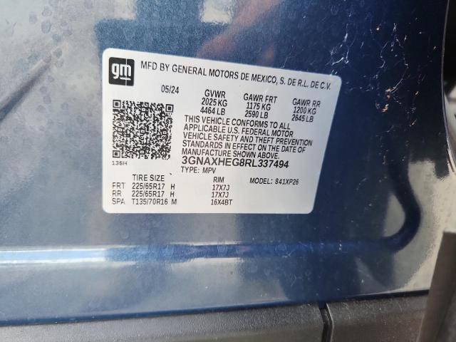 2024 CHEVROLET EQUINOX LS 3GNAXHEG8RL337494