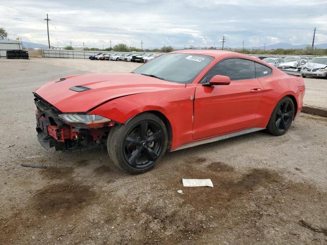 FORD MUSTANG 2019 red  gas 1FA6P8TH6K5115316 photo #1
