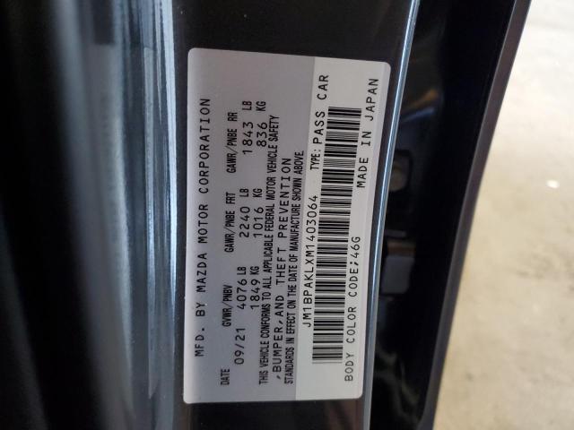 2021 MAZDA 3 SELECT JM1BPAKLXM1403064