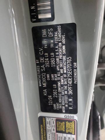 2025 KIA K4 LX 3KPFT4DE7SE070765