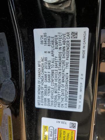 2025 HONDA CIVIC SPOR - 2HGFE2F53SH524074
