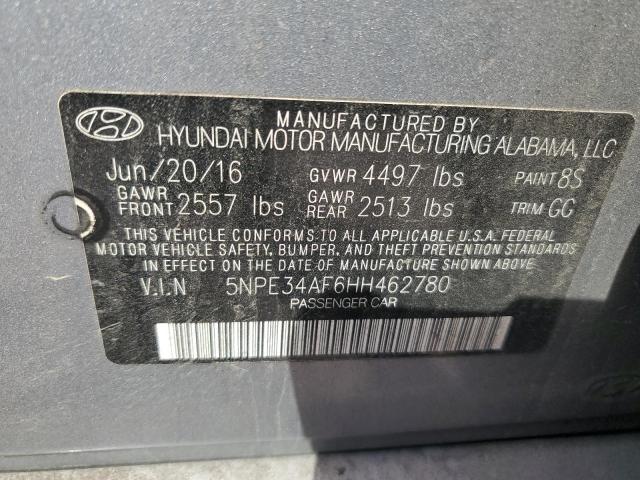2017 HYUNDAI SONATA SPO - 5NPE34AF6HH462780