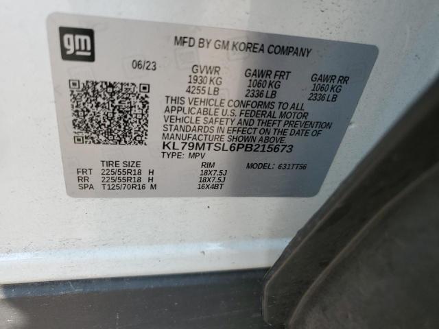 2023 CHEVROLET TRAILBLAZE KL79MTSL6PB215673