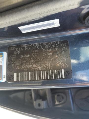 2015 KIA OPTIMA HYBRID KNAGM4AD7F5082264