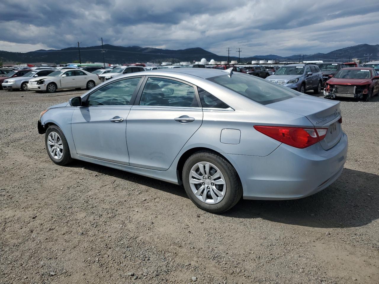 Lot #3217212425 2011 HYUNDAI SONATA GLS