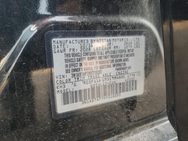 2017 NISSAN SENTRA S 3N1AB7AP7HY218220