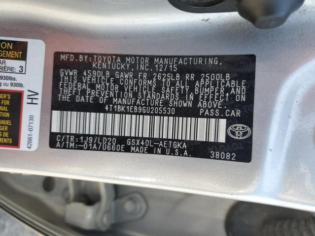 2016 TOYOTA AVALON XLE - 4T1BK1EB9GU205530