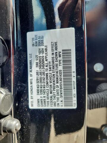 2020 HONDA PASSPORT E 5FNYF8H51LB014320
