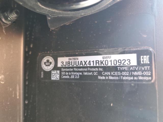 2024 CAN-AM DEFENDER MAXLTD 3JBUUAX41RK010923