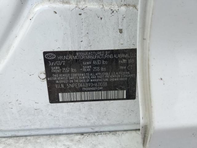 2018 HYUNDAI SONATA SPO #3262219133