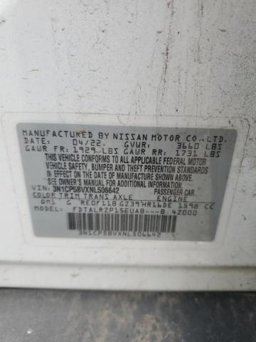 2022 NISSAN KICKS S 3N1CP5BVXNL506642
