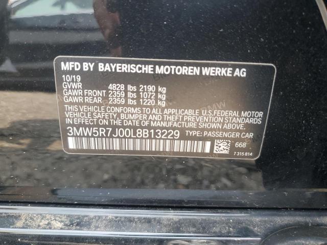 2020 BMW 330XI 3MW5R7J00L8B13229