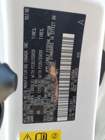 2017 LEXUS RX 350 BASE 2T2ZZMCA3HC040014
