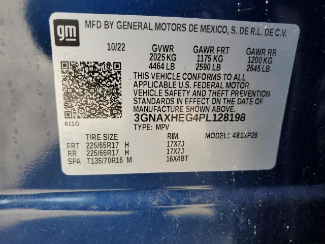 2023 CHEVROLET EQUINOX LS 3GNAXHEG4PL128198
