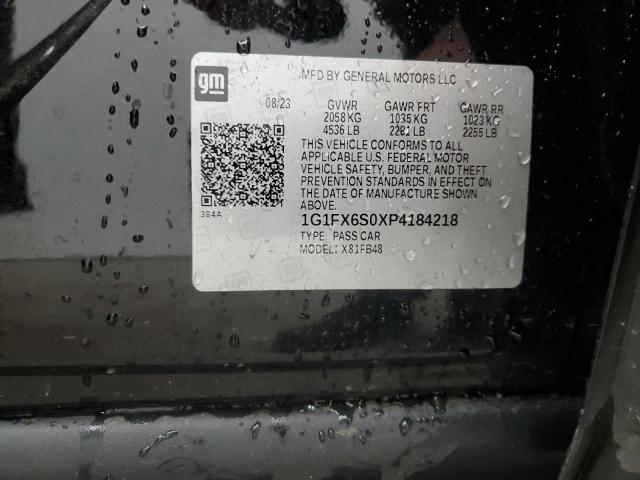 2023 CHEVROLET BOLT EV 2L 1G1FX6S0XP4184218