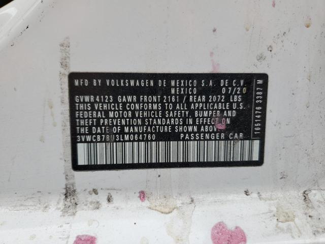 2020 VOLKSWAGEN JETTA S 3VWCB7BU3LM064760