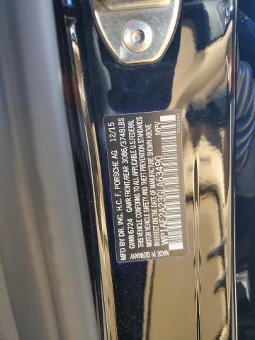 2016 PORSCHE CAYENNE SE WP1AE2A23GLA63490
