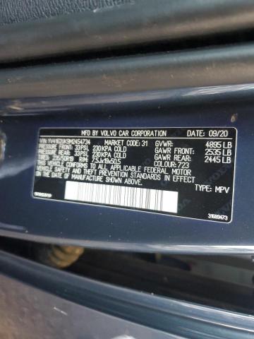 2021 VOLVO XC40 T5 MO YV4162UK9M2454734