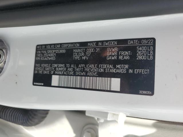 2023 VOLVO XC60 ULTIM YV4L12RX3P1253899