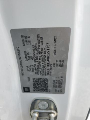 2019 CHEVROLET COLORADO 1GCHTBEA0K1271757