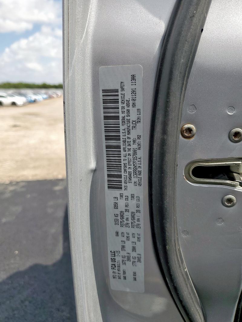 2015 RAM 1500 LARAM 1C6RR6NM7FS578001