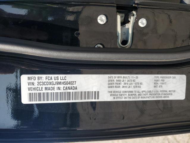2021 DODGE CHARGER SC - 2C3CDXGJ9MH504027