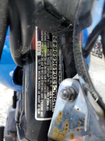 2009 HONDA CMX250 C JH2MC13049K506420