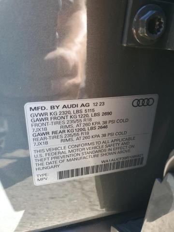 2024 AUDI Q3 PREMIUM WA1AUCF39R1085921