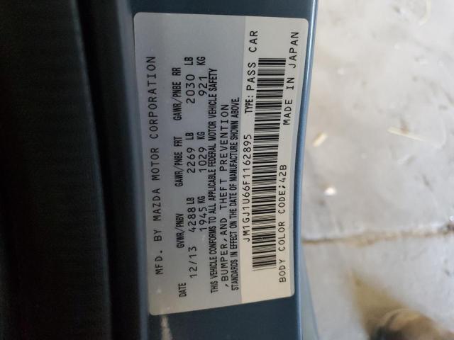 2015 MAZDA 6 SPORT JM1GJ1U66F1162895