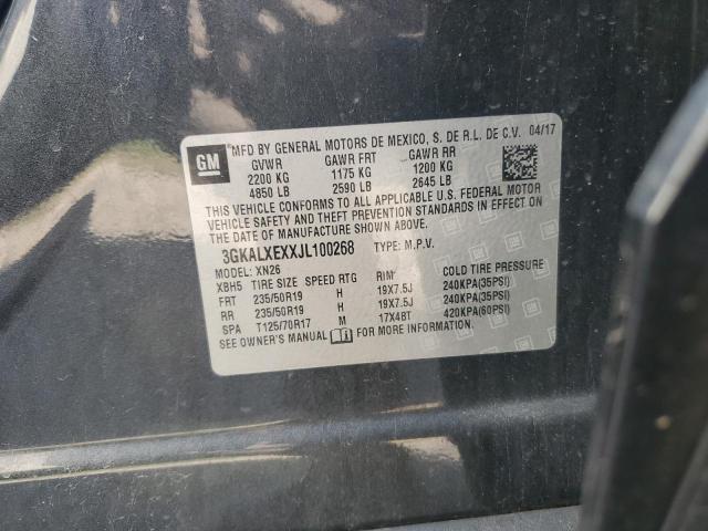 2018 GMC TERRAIN DE 3GKALXEXXJL100268