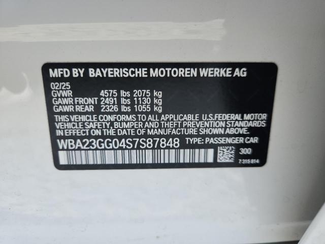 2025 BMW 228XI WBA23GG04S7S87848