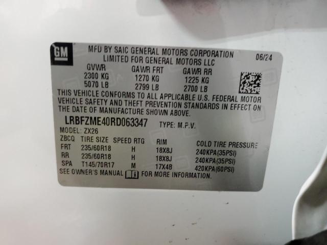 2024 BUICK ENVISION P - LRBFZME40RD063347