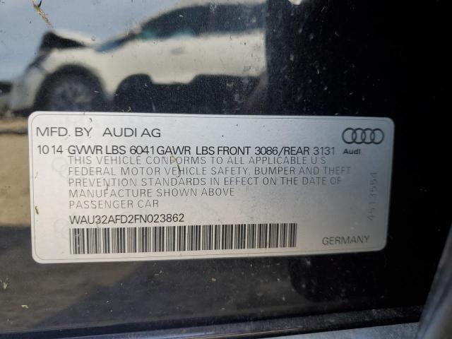 2015 AUDI A8 L QUATT WAU32AFD2FN023862