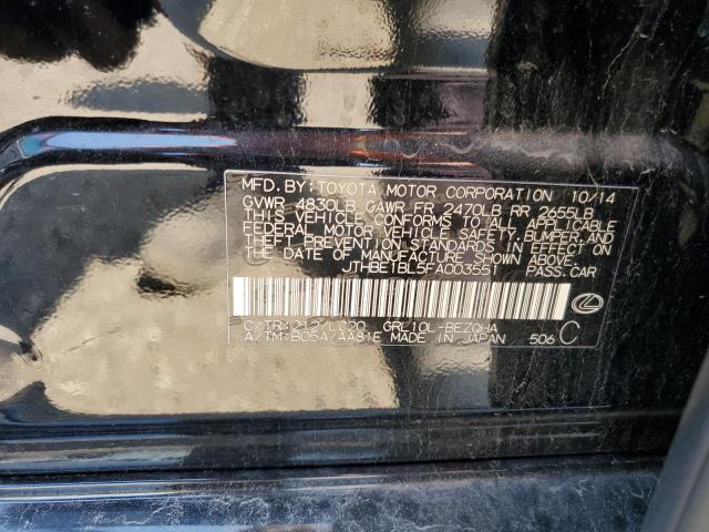 2015 LEXUS GS 350 JTHBE1BL5FA003551
