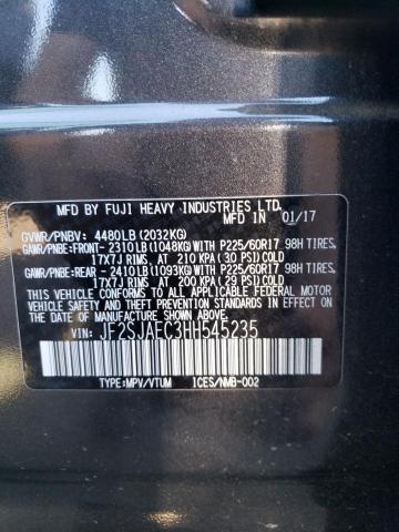 2017 SUBARU FORESTER 2 #3284184567