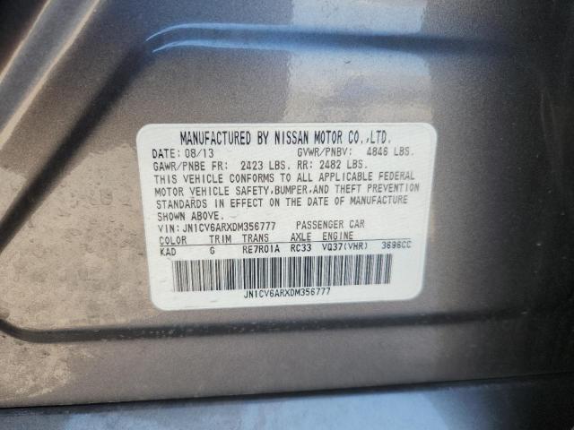 2013 INFINITI G37 - JN1CV6ARXDM356777