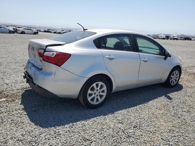 KIA RIO LX 2013 silver  gas KNADM4A31D6182846 photo #4