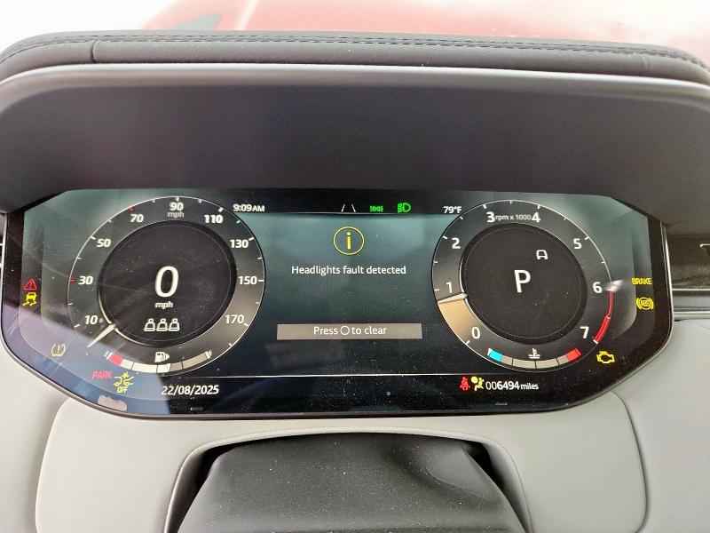 2024 LAND ROVER RANGE ROVE SAL1L9FU9RA164003