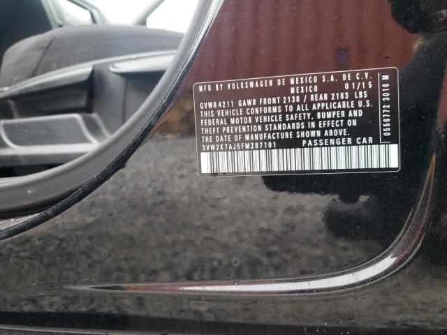 2015 VOLKSWAGEN JETTA BASE 3VW2K7AJ5FM287101