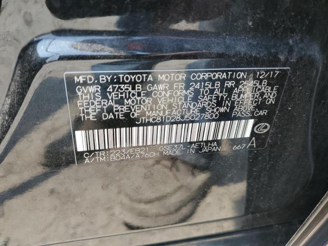 2018 LEXUS IS 300 JTHC81D28J5027800