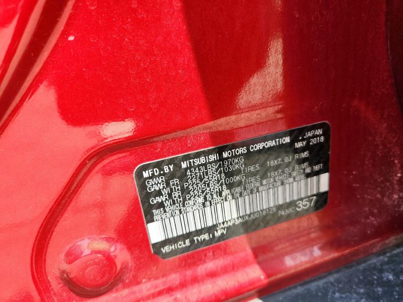 2018 MITSUBISHI OUTLANDER #3301880456