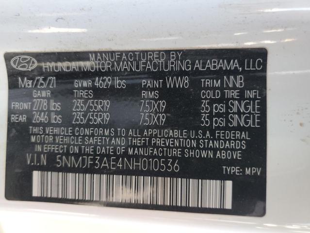 2022 HYUNDAI TUCSON SEL - 5NMJF3AE4NH010536