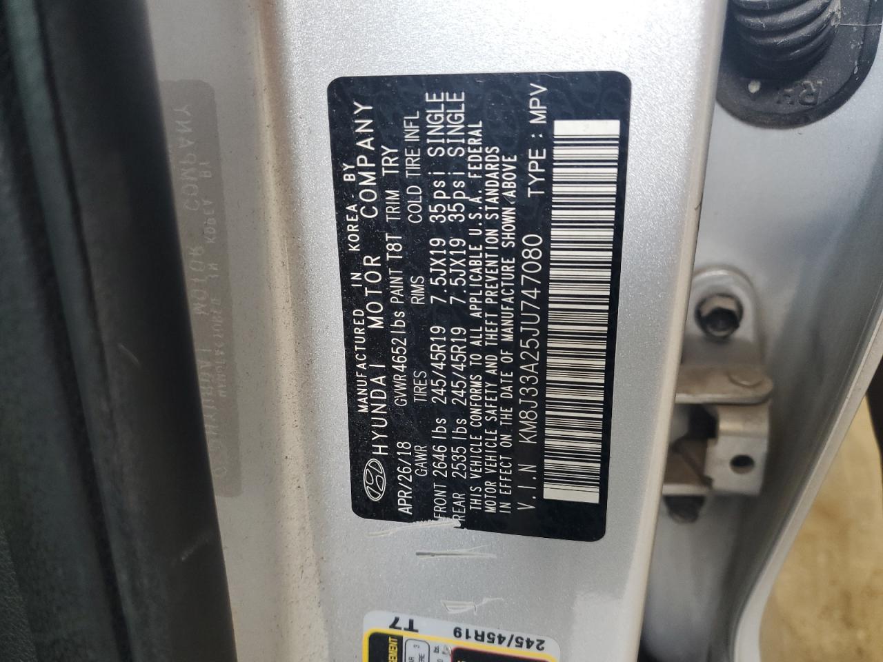 HYUNDAI TUCSON VALUE