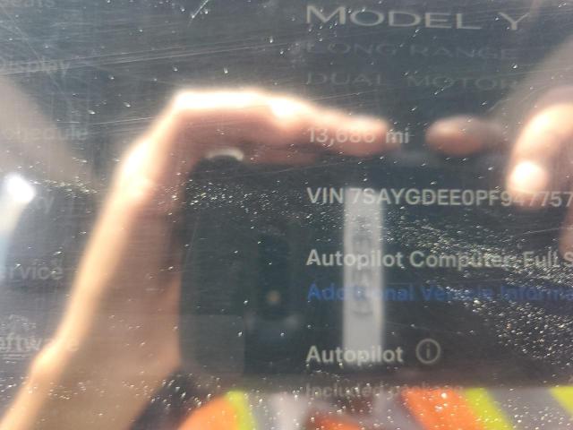 2023 TESLA MODEL Y 7SAYGDEE0PF947757